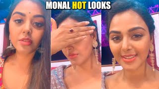 Monal Gajjar Hot Looks At Shooting Break Time Bigg Boss 4 Monal Andhra Life Tv
