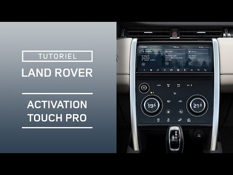 Land Rover | Activation de la connectivité sur votre système multimédia Touch Pro