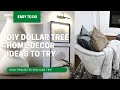 DIY Dollar Tree Home Decor Ideas