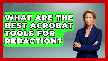 What Are the Best Acrobat Tools for Redaction? | Design Tool Unlocked News