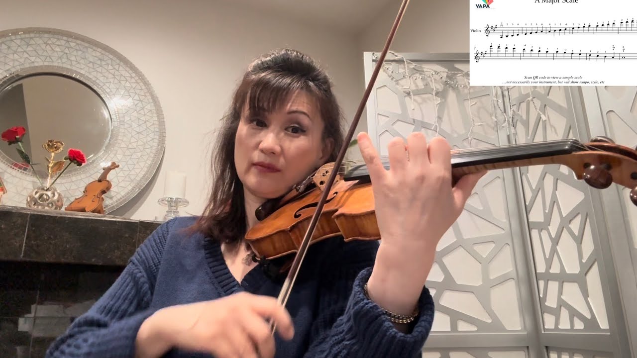 SDUSD HS Honor Orchestra VIOLIN Audition - Scale & Excerpt( Slow to fast) Step-by-Step Prep Guide 🎻