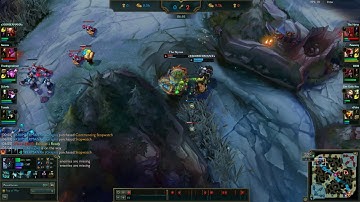 Maokai 1v2 outplay