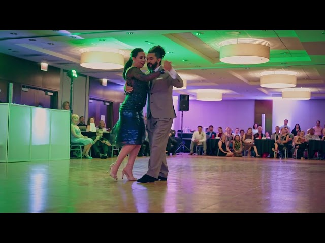 Luz Vargas & Fernando Contreras dance to Pura Clase by Orquesta Rodolfo Biagi at Windy City Tango Festival 2026 in Chica
