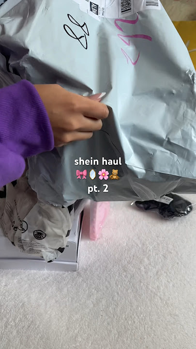 shein haul part 2! #shein #haul #sheinhaul #shoppinghaul #asmrsounds #unboxing