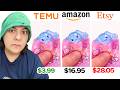 Are Temu, Amazon & Etsy Selling The Same Products 👀 Let’s find out!