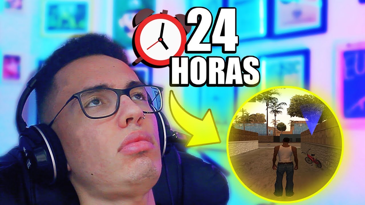 DESAFIO 24 HORAS JOGANDO GTA! (CONSEGUI?)