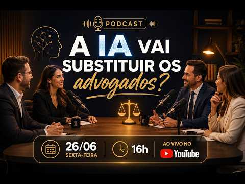 As IAs irão substituir os advogados? - Episódio com Cruz e Martin