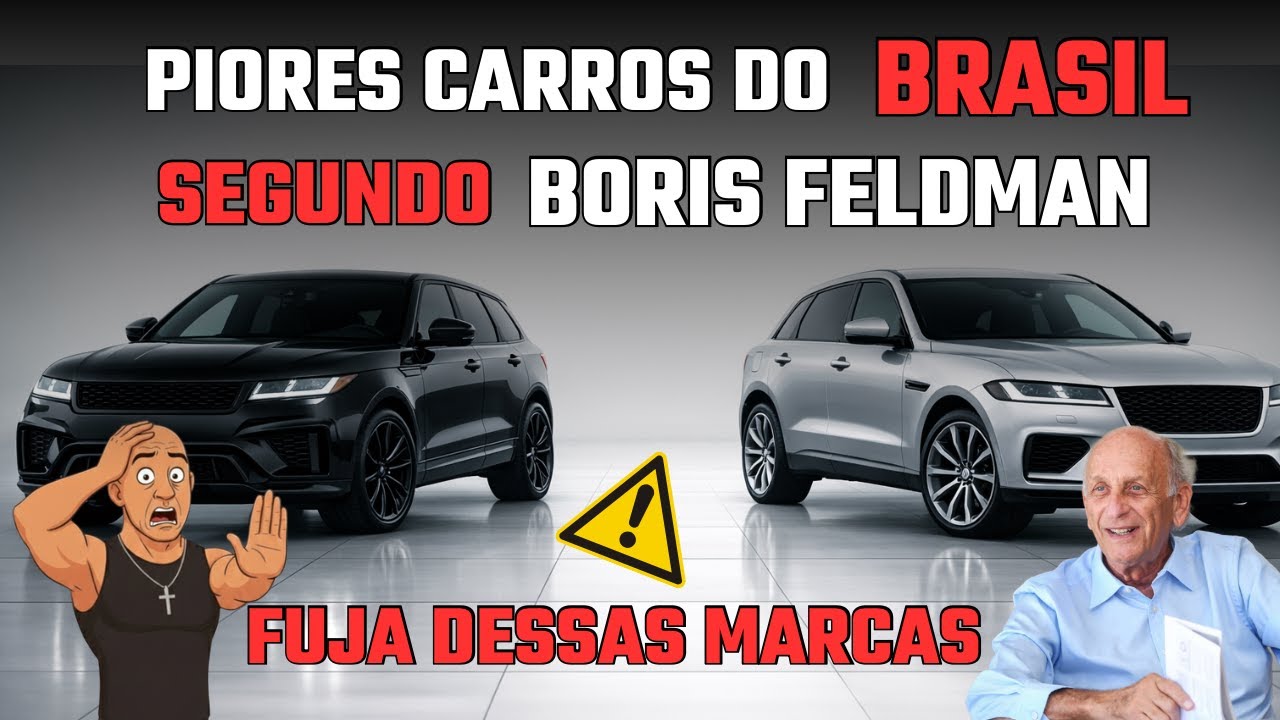 Carros que Viram Pesadelo depois de comprar! Os Piores Segundo Boris Feldman