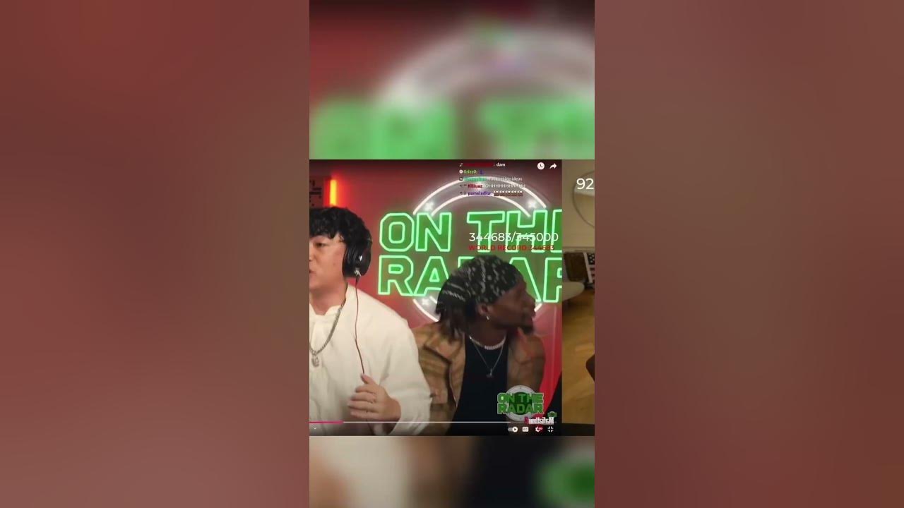Kai Cenat reacting to Landed In Brooklyn