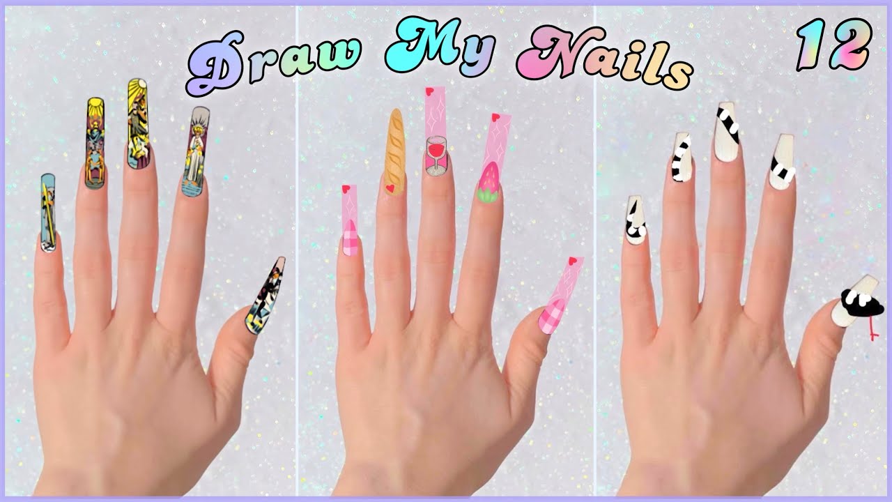 Subscribers Draw My Nails (Episode 12) YouTube