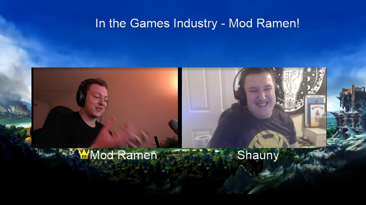 Mod Ramen In the Games Industry - An interview with Mod Ramen! (Part 1) - YouTube