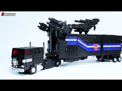 PRIME'S IN BLACK! Powermaster Optimus Prime Dark Guts Full Version