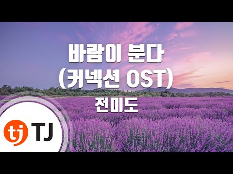 [TJ노래방 / 멜로디제거] 바람이분다(커넥션OST) - 전미도 / TJ Karaoke
