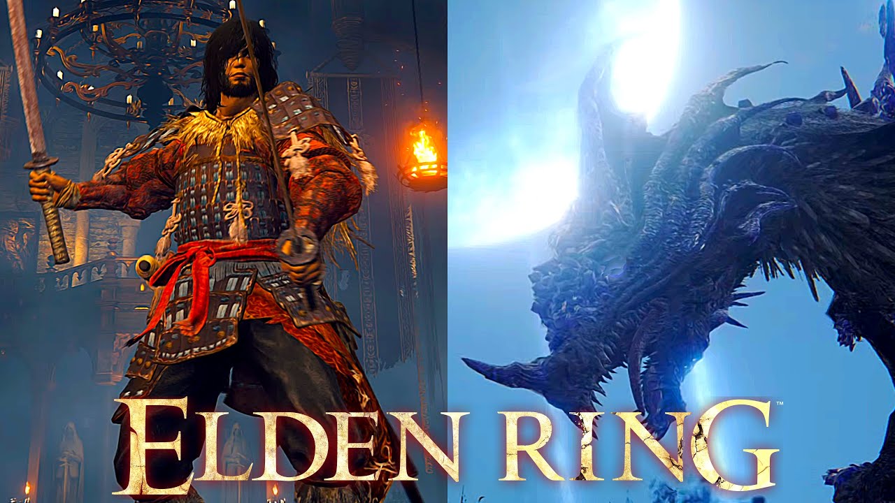 Samurai Vs Glintstone Dragon Adula | No Damage | ELDEN RING