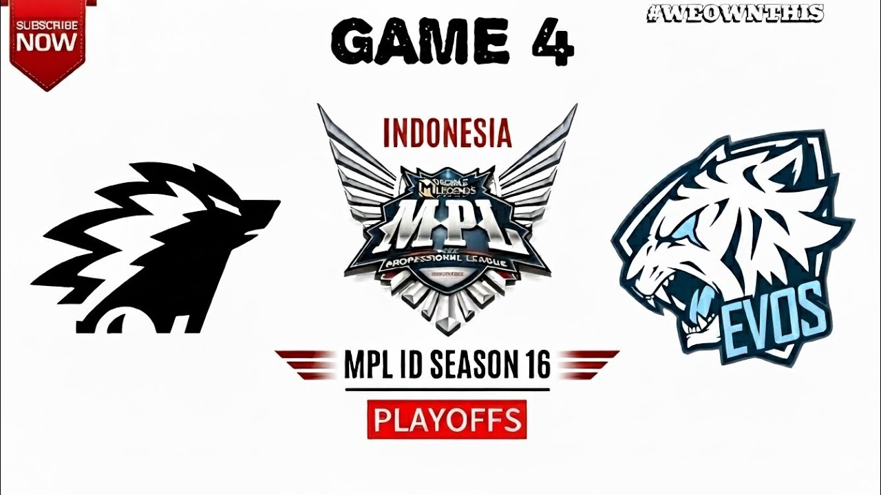 ONIC VS EVOS | PLAYOFFS DAY 2 | MPL ID S16 | GAME 4 