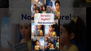 Bored on a long flight? Try these quick fun hacks #shortsfeed #shorts #short #ytshorts #viralvideo