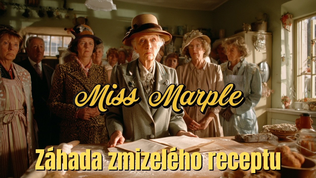 Záhada zmizelého receptu | Miss Marple | Audiokniha Agathy Christie