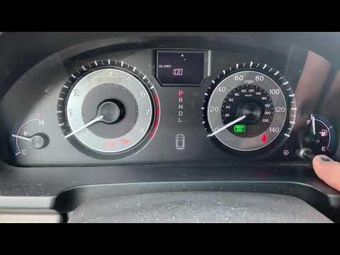 2010 2011 2012 2013 Honda Odyssey Oil Life Reset - YouTube