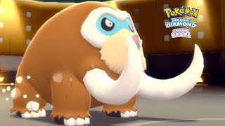 MAMOSWINE HAS NO SWITCH-INS! Pokemon Brilliant Diamond & Shining Pearl Wi-Fi Battle!