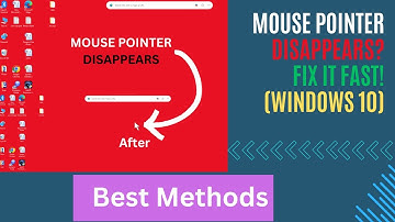 Mouse Pointer Disappears |Easy Fixes in Windows(10/11) (2024)|Fix Mouse Pointer Not Show Problem|#YT