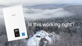 Navien Boiler Problems, Baseboard Heat, &amp; Wood Wasps at the Off Grid Dome Home