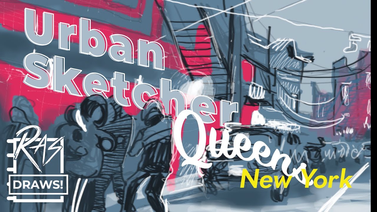 A Colorblind Urban Sketcher's Queens Adventure: Safety Tips, Stunning Views, and Creative Tricks!