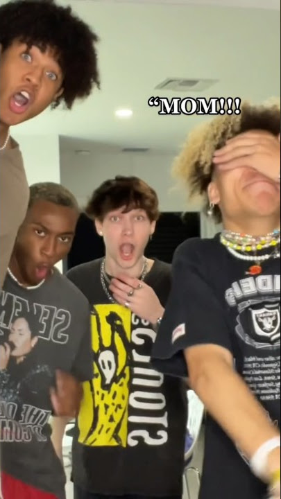 #pov: introducing your friends to your mom at a bad time #tiktok #shorts