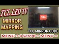 Tcl smart led tv mirror image  tcl led tv mapping solution