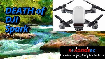 Death of a DJI Spark (Crashed Drone in Water)