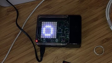 Raspberry Pi Sense HAT hello world!