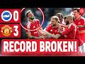 BRUNO GET'S 21! Brighton 0-3 Manchester United | LIVE Match Review
