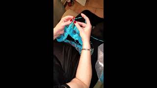 Knitting Entralac in the Round pt 1