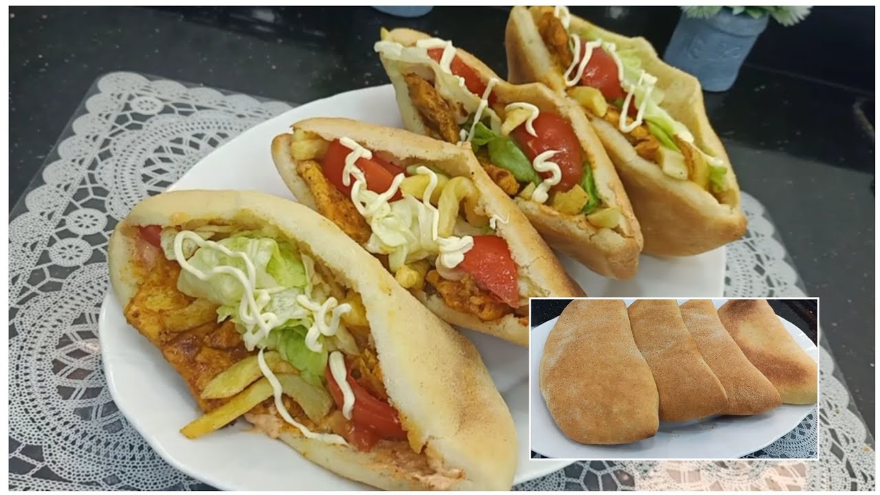 هذا واش راح يسلكك في هاذ سخانة خبز سندويش بحشو الشاورما الرائع كل اسرار نجاحه من الالف الى الياء