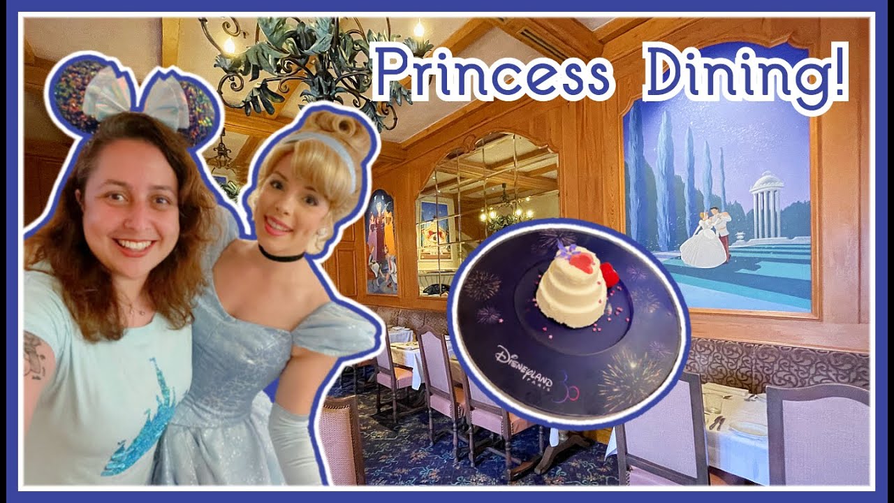 Disneyland Paris - AUBERGE DE CENDRILLON | Full PRINCESS DINING Experience 2022