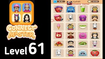 Connect Master Match Puzzle level 61 Guide Walkthrough Solution
