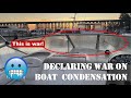 How I Reduced Winter Condensation on my Liveaboard Boat