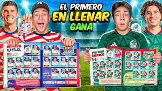 MÉXICO vs ESTADOS UNIDOS: ¡EL PRIMERO EN COMPLETAR SU SELECCIÓN en el ÁLBUM, GANA! ⚽