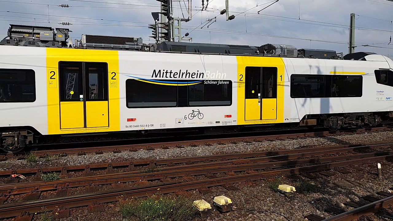 Mittelrhein Bahn / Köln Messe/Deutz - Köln Hbf - Bonn Hbf - Koblenz Hbf - Bingen Hbf - Mainz Hbf