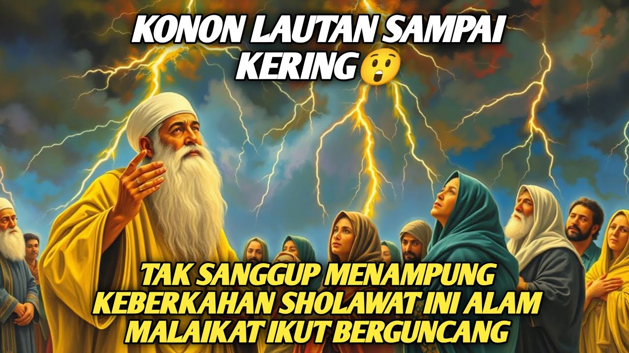 Kekuatan Sholawat Hingga Air Laut Tak Sanggup Menampung Keberkahannya