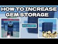 AOPG] HOW TO GET MAXIMUM GEM STORAGE / HOW TO FIND PONEGLYPH