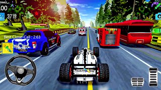 Formula Racer Car Racing Game Police Chase Car Driving Android Gameplay screenshot 5