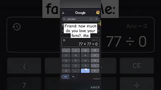 Friend Asking How Much I Love My Fans