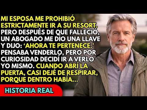 Mi esposa me prohibió ir a su resort tras morir fui y lo que encontré me dejó en shock