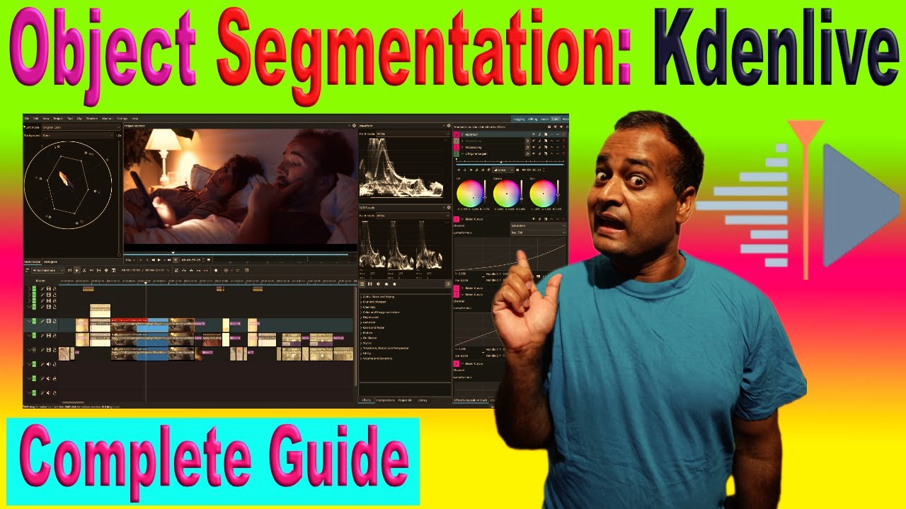 How to Remove Backgrounds in Kdenlive with Object Segmentation! - YouTube