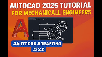 "AutoCAD 2025 for Mechanical Engineers 🔧 2D to 3D Drawing Full Tutorial (Beginner to Pro)#shortsfeed