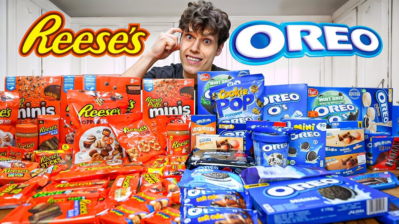 WIELKI TEST SŁODYCZY - REESE'S vs OREO