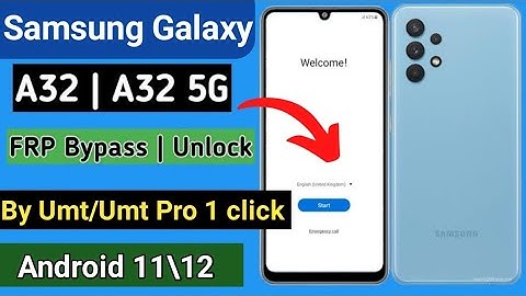 Samsung a32 frp bypass Umt/Umt Pro | Samsung galaxy a32 Google account unlock #frpbypass  #unlock