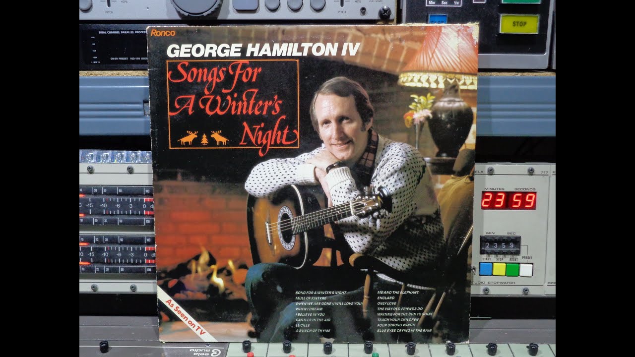 George Hamilton IV Songs For A Winter's Night Remasterd By B.v.d.M 2022 ...
