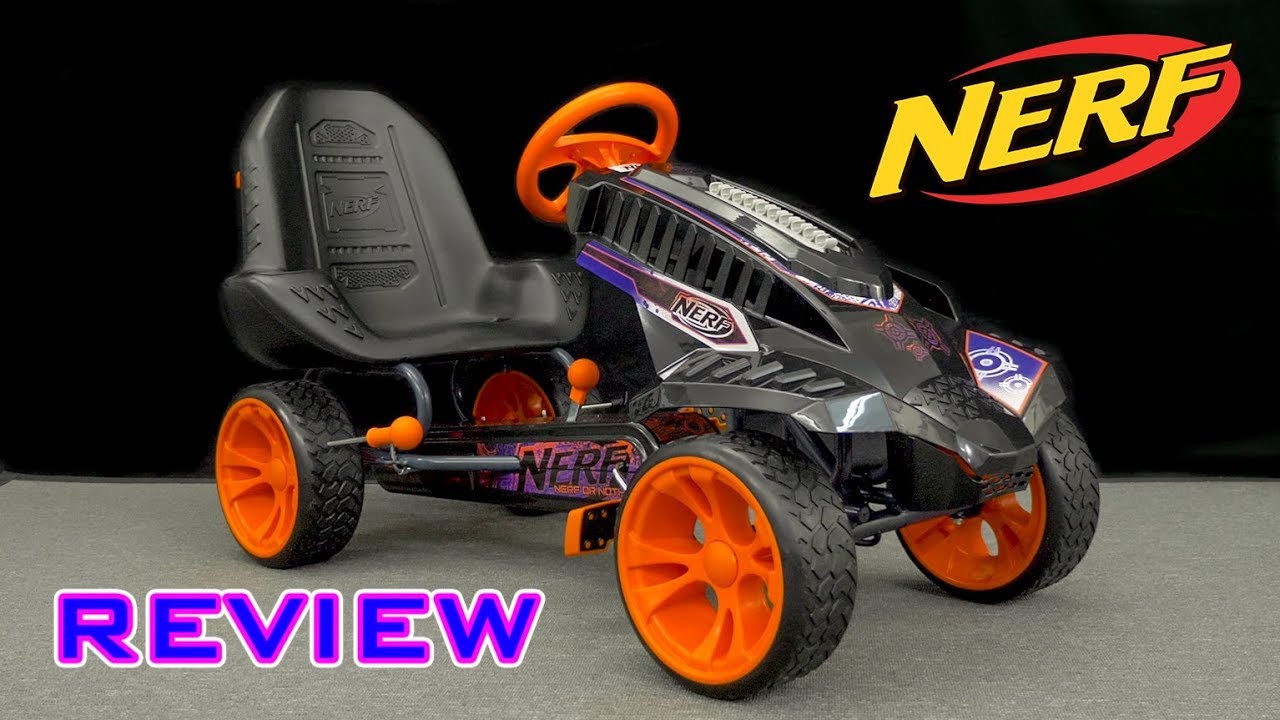 An Honest Review of the Nerf Battle Racer Ride-On Pedal Go-Kart - Kids  Activities Blog