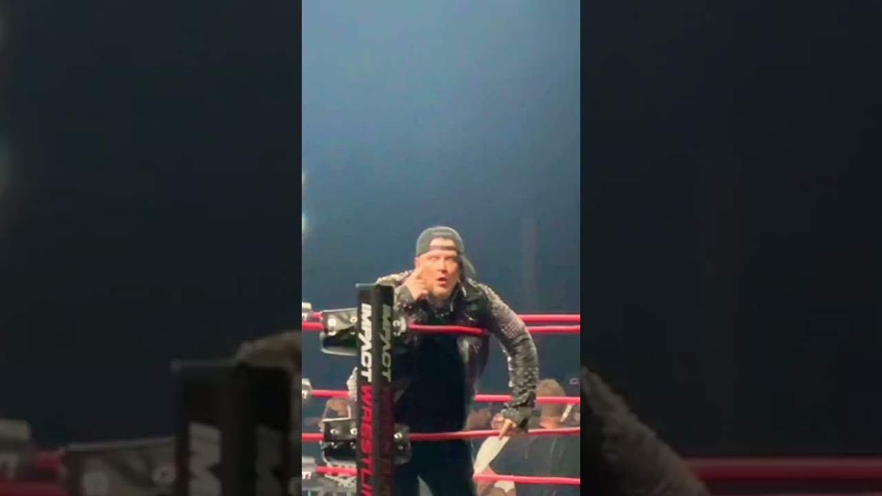 Sami Callihan Wearing a HEMI Hat LIVE on IMPACT Wrestling on AXS TV 